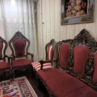 مبل جنس چوب گردو|مبلمان خانگی و میز عسلی|اهواز, شهرک دانشگاه|دیوار