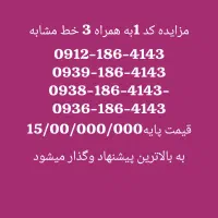 فروش سیم کارت کد 1 رند