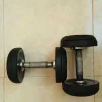 یک جفت دمبل پنج کیلوگرمی|تجهیزات ورزشی|خرمآباد, |دیوار