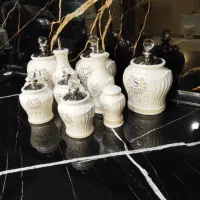 سرویس پا سماوری ده تیکه خیلی تمیز