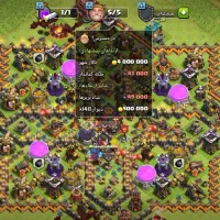 اکانت کلش دارم تالار  10 مکس