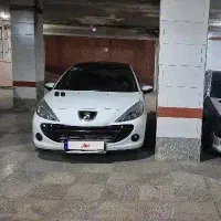 207 پانا سفید دنده کاستوم شده|خودرو سواری و وانت|اصفهان, دستگرده|دیوار