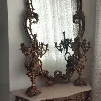 آیینه و شمعدان بادوتا شمعدونی