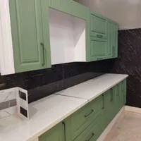 کابینت رنگ مغز پسته ای مهدی کد 994667|مصالح و تجهیزات ساختمان|رشت, جانبازان|دیوار