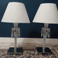 آباژور رومیزی مدل کریستال باکارات
