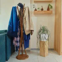 انواع چوبلباسی ایستاده جالباسی رخت آویز|بندرخت و رختآویز|مشهد, کوثر|دیوار