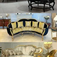 مبل امپریال سبک نئوکلاسیک مدل چهره سلطنتی جدید2025|مبلمان خانگی و میز عسلی|کرج, عظیمیه|دیوار