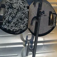 زنجیر چرخ پراید .مثلث خطر. قفل فرمان پراید