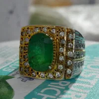 انگشتر زمرد پنجشیر|جواهرات|مشهد, طلاب|دیوار
