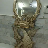 آینه شمعدون قو،پلی استر