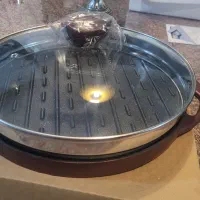 تابه گریل دربدار چدن