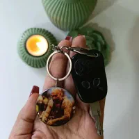 هدیه روز مرد،آویز و دسته کلید با عکس همسرتون