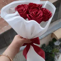 دسته گل ربانی|صنایع دستی و سایر لوازم تزئینی|رشت, بوسار|دیوار