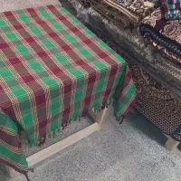 سفره و رانر نخ پنبه سنتی یزدی|سفره، حوله، دستمال آشپزخانه|همدان, |دیوار