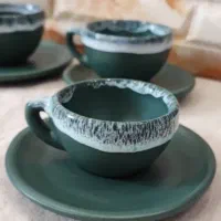 تولید و فروش انواع فنجان قهوه سرامیکی دستساز