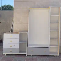 فروش کمد نوجوان و دراور ۴ کشویی بزرگ