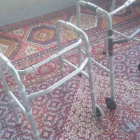 واکر آلومینیومی چرخدار تاشو