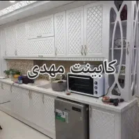 کابینت ویترین دار مشبک سفید مهدی ۳۰۴۵۹|مصالح و تجهیزات ساختمان|رضوانشهر, |دیوار