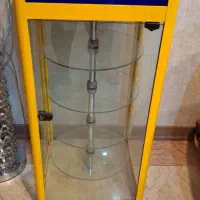 ویترین گردان چراغ دار