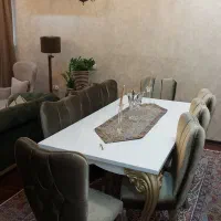 ست مبلمان کلاسیک همراه با ناهارخوری|مبلمان خانگی و میز عسلی|سیرجان, |دیوار