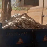 حمل خاک ونخاله و مصالح ساختمانی نیسان و خاور