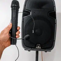 باند اکتیو ۱۵ اینچ شارژی بلوتوثی همراه۲ میکروفون