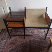 میز تلفن فلزی