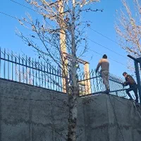 جوشکاری ترکیبی از چوب وفلز،اجراکلیه طرحها|خدمات پیشه و مهارت|صفادشت, |دیوار