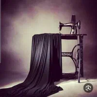 دوخت چادر رنگی و مشکی