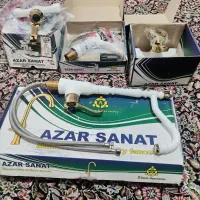 شیرآلات سفید طلایی