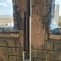 پنچ عدد چوب پرده عمودی فلزی