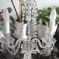 شمعدان کریستال قدیمی چکسلاولکی|لوستر و چراغ آویز|تهران, سلیمانی|دیوار