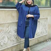 مانتو سایز بزرگ تابستونی پاییزی