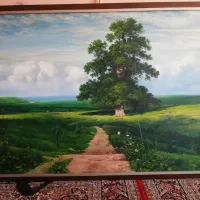 تابلو نقاشی رنگ روغن ابعاد اصلی 1/2*2/4|تابلو، نقاشی، عکس|بجنورد, |دیوار