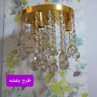 لوسترهای سقفی کریستالی|لوستر و چراغ آویز|تبریز, |دیوار