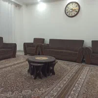 فروش یک دست مبل هفت نفره راحتی همراه میز و عسلی|مبلمان خانگی و میز عسلی|بانه, |دیوار