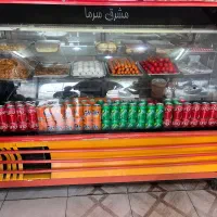 یخچال شیشه خم ساندویچی