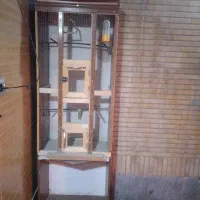 قفس چوبی پرنده