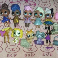 فیگور ال و ال و اکسسوری های متل و امگا باربی