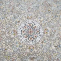 فرش ۱۲ متری ۱۲۰۰ شانه به همراه یک قالیچه