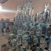 هوا بند/برقی گرد لوله بادی دمپر مکانیکی هواکش|مصالح و تجهیزات ساختمان|تهران, نجات اللهی|دیوار