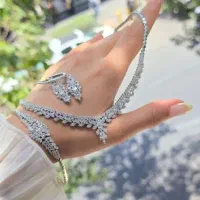 سرویس نقره مدل عروس با ساعت دستبند|بدلیجات|تبریز, |دیوار