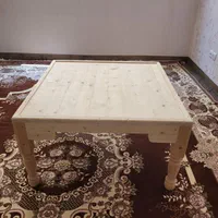 میز کرسی چوب روس سفارشی ساز به همراه هیتر برقی