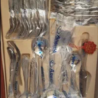 سرویس قاشق چنگال عرشیا آلمانی نو نو|ظروف سرو و پذیرایی|خمینی‌شهر, |دیوار