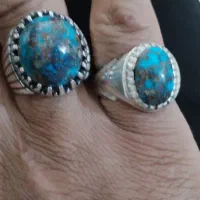 انگشتر نقره فیروزه|جواهرات|برخوار, |دیوار