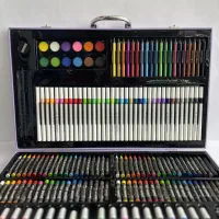 ست رنگ آمیزی کرومی و ملودی چمدانی ۱۸۰ قطعه|لوازم التحریر|دزفول, |دیوار