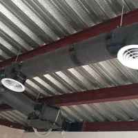 کانال سازی گرد و چهارگوش|کولر آبی|فردیس, نیروگاه برق|دیوار