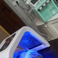 دستگاه فیشیال ۶ کاره ودستگاه نوردرمانی کاملا سالم