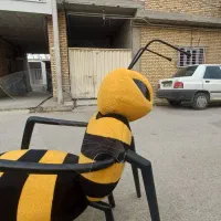 مبل تک نفره طرح زنبور