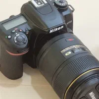 دوربین نیکون D7500 با لنز ماکرو ۱۰۵mm|دوربین عکاسی و فیلم‌برداری|شیراز, زرهی|دیوار